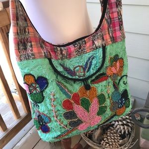 ❗️SALE ❗️Boho Beaded Sling summer bag 🏖